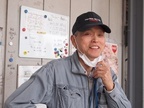 収穫管理の森川さん　優しい笑顔に癒されます。