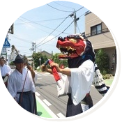 伊勢の大神楽が牛窓にやって来た！