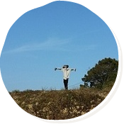 暖かくなってうれしいな。　byかかし